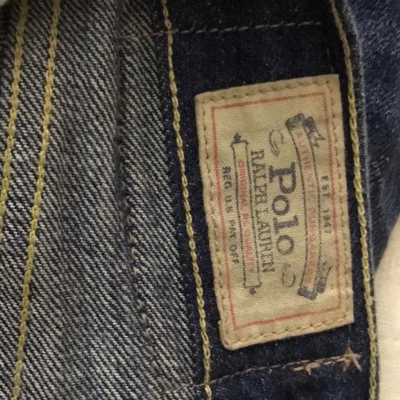 Authentic Super RARE Ralph Lauren Patchwork Jeans - Picture 5 of 8